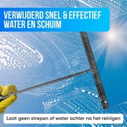 Avalo Vloertrekker Met Steel - Luxe Vloerwisser - Aluminium Water Trekker - Douche Wisser - Badkamer - Zwart - 136x40 CM 15 Avalo Vloertrekker Met Steel - Luxe Vloerwisser - Aluminium Water Trekker - Douche Wisser - Badkamer - Zwart - 136x40 CM -Schoonmaakmiddelen 1200x1200 232