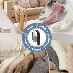 DOWO® - Elektrische Pluizenverwijderaar - Ontpluizer - Draadloos En Oplaadbaar - Pluizentondeuse - 3 Extra Opzetstukken - Zwart -Schoonmaakmiddelen 1200x1200 2331