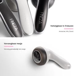 Fineza Pluizenverwijderaar – Electrisch – Ontpluizer – Ontpiller – Draadloos – Wit 15 Fineza Pluizenverwijderaar – Electrisch – Ontpluizer – Ontpiller – Draadloos – Wit -Schoonmaakmiddelen 1200x1200 2337