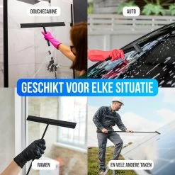 Avalo Vloertrekker Met Steel - Luxe Vloerwisser - Aluminium Water Trekker - Douche Wisser - Badkamer - Zwart - 136x40 CM 18 Avalo Vloertrekker Met Steel - Luxe Vloerwisser - Aluminium Water Trekker - Douche Wisser - Badkamer - Zwart - 136x40 CM -Schoonmaakmiddelen 1200x1200 235