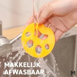 MENSMUNDI® Haarverwijderaar Voor Huisdieren - Haarverwijderaar Kleding - Haarverwijderaar Wasmachine - 4 Stuks - 6 Gratis Anti-haar Balletjes -Schoonmaakmiddelen 1200x1200 2379