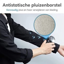 Lifeproducts Oplaadbare Pluizenverwijderaar - Elektrische Kledingontpluizer Met Antistatische Pluizenborstel - Oplaadbaar - Pluizendief Inclusief 3 Extra Mesjes - Zwart -Schoonmaakmiddelen 1200x1200 2389