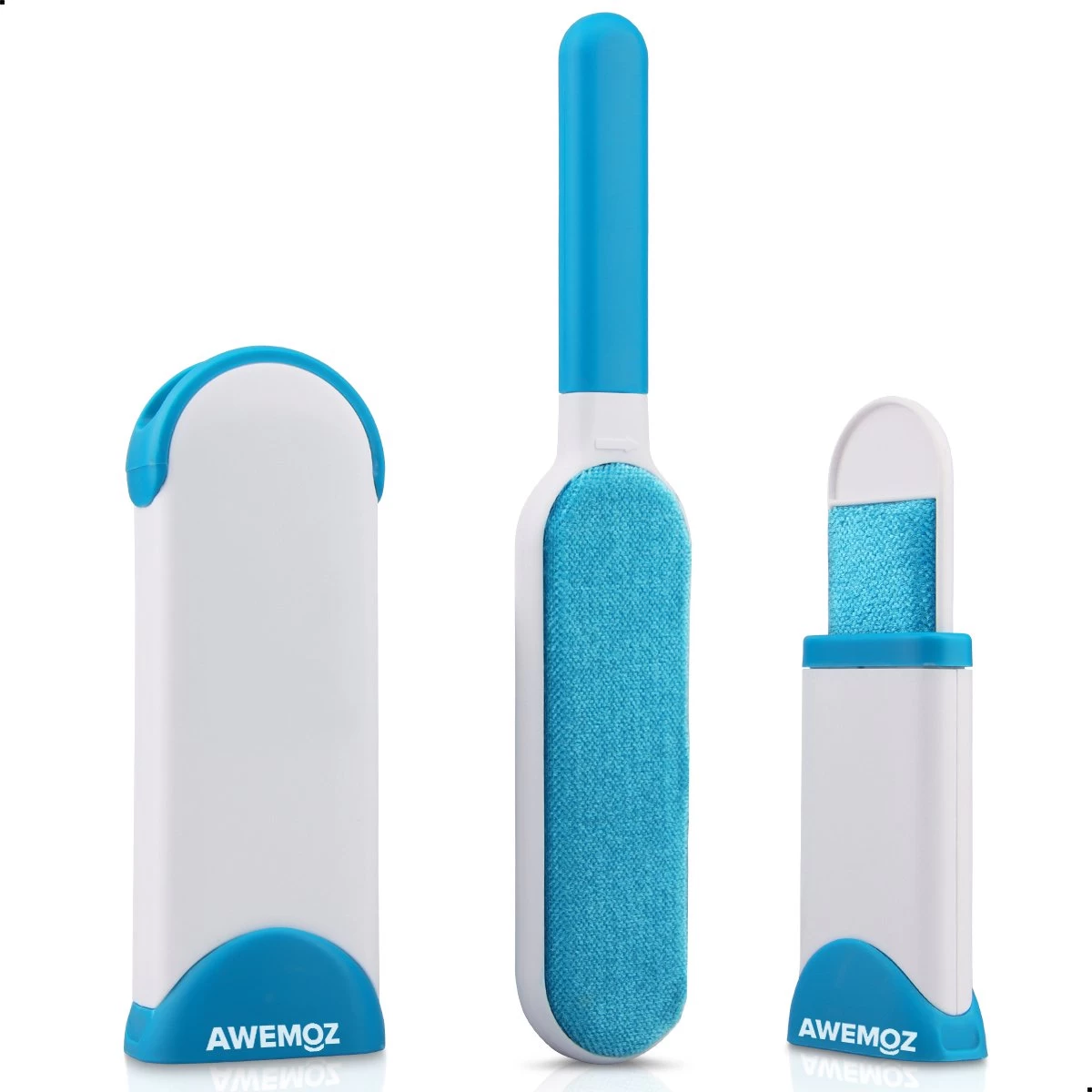 AWEMOZ Pluizenverwijderaar 2 Stuks - Pluizenborstel - Ontpluizer - Kledingroller – Pluizenroller - Kleefroller - Kledingborstel 3 AWEMOZ Pluizenverwijderaar 2 Stuks - Pluizenborstel - Ontpluizer - Kledingroller – Pluizenroller - Kleefroller - Kledingborstel