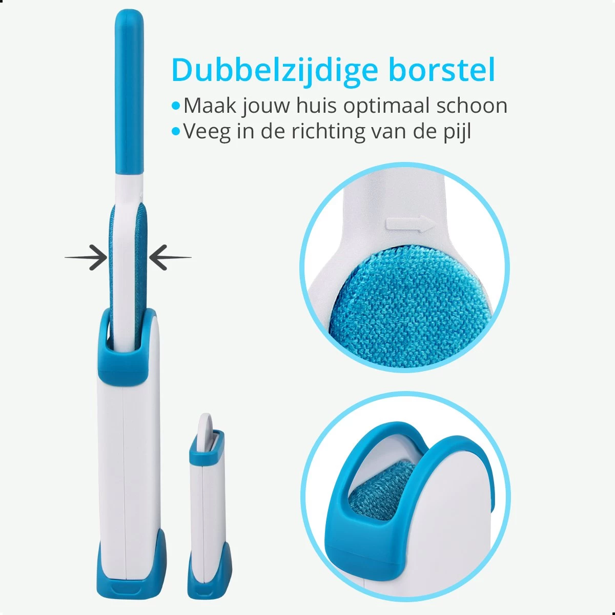 AWEMOZ Pluizenverwijderaar 2 Stuks - Pluizenborstel - Ontpluizer - Kledingroller – Pluizenroller - Kleefroller - Kledingborstel 8 AWEMOZ Pluizenverwijderaar 2 Stuks - Pluizenborstel - Ontpluizer - Kledingroller – Pluizenroller - Kleefroller - Kledingborstel - Afbeelding 6