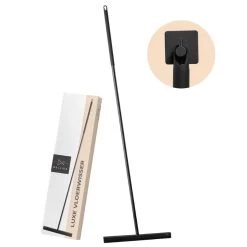 Mellira - Vloerwisser - Vloertrekker Met Steel - Watertrekker Voor Douche - Douchewisser Badkamer - Inclusief Ophanghaak - RVS - Zwart (kerstcadeau Met Verpakking) -Schoonmaakmiddelen 1200x1200 241