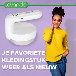 Levanda Elektrische Pluizenverwijderaar Kleding - Ontpluizer Oplaadbaar Pluizentondeuse - Ontpiller Kledingontpluizer Pluizendief Lintremover Pluisjes Verwijdreraar Pillerkiller -Schoonmaakmiddelen 1200x1200 2411