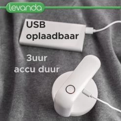 Levanda Elektrische Pluizenverwijderaar Kleding - Ontpluizer Oplaadbaar Pluizentondeuse - Ontpiller Kledingontpluizer Pluizendief Lintremover Pluisjes Verwijdreraar Pillerkiller -Schoonmaakmiddelen 1200x1200 2412