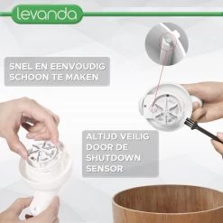 Levanda Elektrische Pluizenverwijderaar Kleding - Ontpluizer Oplaadbaar Pluizentondeuse - Ontpiller Kledingontpluizer Pluizendief Lintremover Pluisjes Verwijdreraar Pillerkiller -Schoonmaakmiddelen 1200x1200 2414