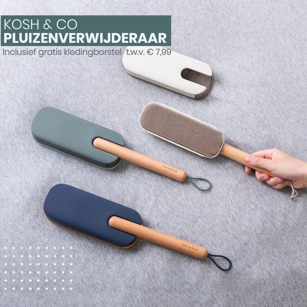Ontpluizer + GRATIS Kledingborstel - Pluizenverwijderaar - Pluizenroller - Pluizentondeuse - Pluizenborstel - Pluizendief - Blauw 4 Ontpluizer + GRATIS Kledingborstel - Pluizenverwijderaar - Pluizenroller - Pluizentondeuse - Pluizenborstel - Pluizendief - Blauw - Afbeelding 2
