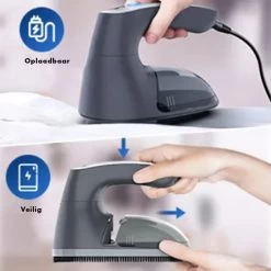 VINKIT - Elektrische Pluizenverwijderaar - Ontpluizer - Draadloos - Oplaadbaar - Kledingontpluizer - Zwart -Schoonmaakmiddelen 1200x1200 2445