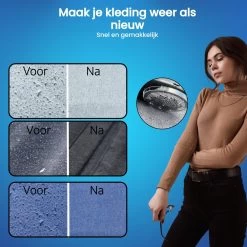 Beepro® Elektrische Pluizenverwijderaar - Ontpluizer - Draadloos En Oplaadbaar - Zwart -Schoonmaakmiddelen 1200x1200 2448