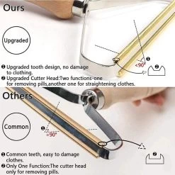 Arctic Fox® High Quality Echt Koper Pluizenverwijderaar - Ontpluizer -Draagbare Lint Remover - Verwijdert Pluisjes - Voor Tapijt - Wollen Kleding - Makkelijk Mee Te Nemen -Schoonmaakmiddelen 1200x1200 2464