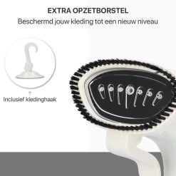 Ziggy Kledingstomer En Reiniger Voor Thuis En Op Reis - Stoomreiniger Voor Kleding/Textiel/Stoffen - Kleine Hand Stomer - Stoom Apparaat - Steamer - 280 ML - Wit -Schoonmaakmiddelen 1200x1200 2494