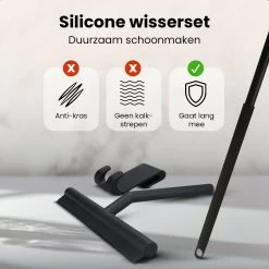NovaQ® Vloerwisser Met Steel - Vloertrekker Met Steel - Douchewisser Zwart - Raamwisser Douche - Badkamer Trekker - Vloerwisser Zwart 2 In 1 Set Inclusief Ophanghaken 14 NovaQ® Vloerwisser Met Steel - Vloertrekker Met Steel - Douchewisser Zwart - Raamwisser Douche - Badkamer Trekker - Vloerwisser Zwart 2 In 1 Set Inclusief Ophanghaken -Schoonmaakmiddelen 1200x1200 253