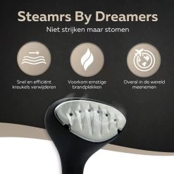 STEAMR - Krachtige Luxe Kledingstomer - Handstomer - Zwart -Schoonmaakmiddelen 1200x1200 2561