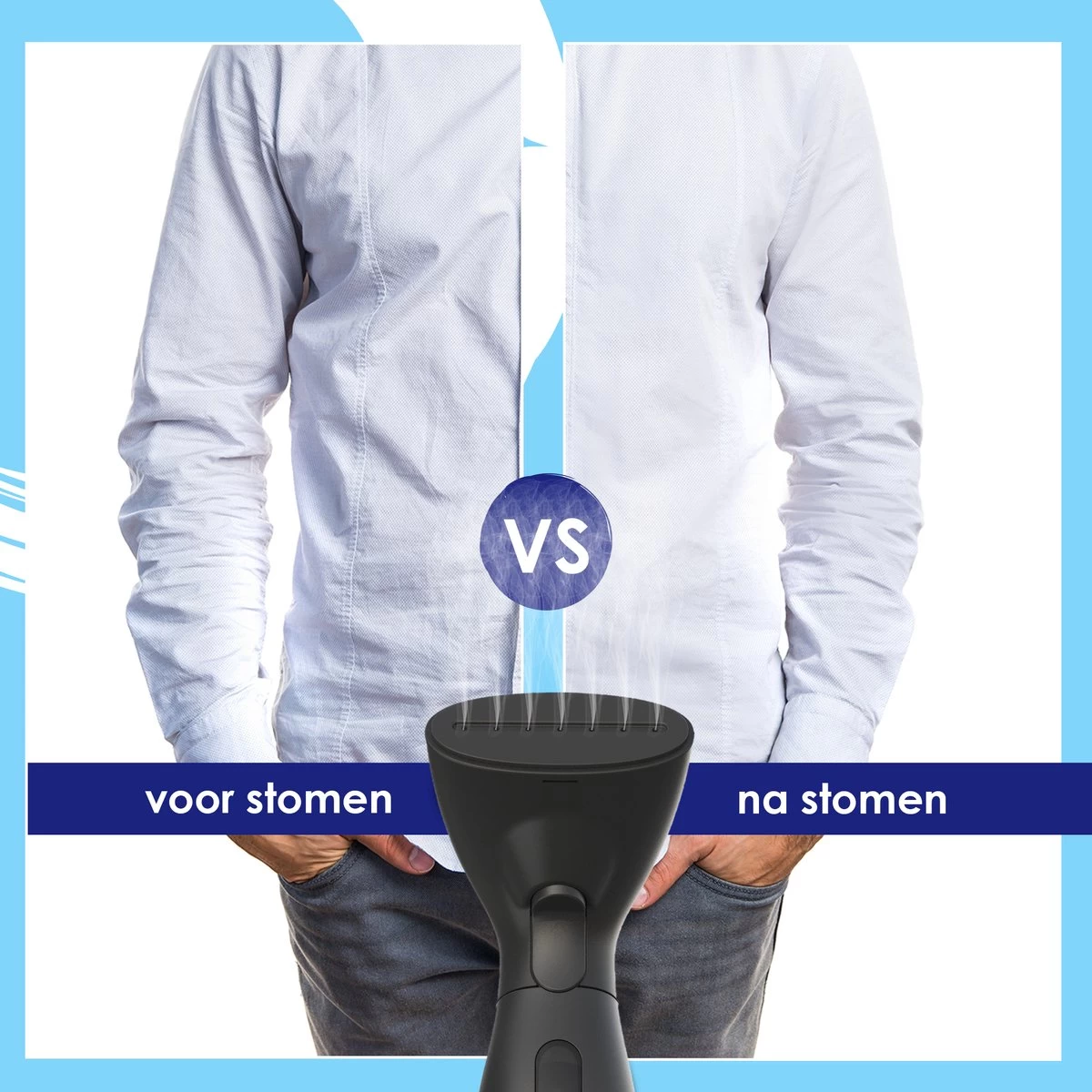 Luxe Kledingstomer - Handstomer - Handstoomreiniger - Stoomstrijkijzer - Stomer Kleding - Voor Op Reis - Zwart 14 Luxe Kledingstomer - Handstomer - Handstoomreiniger - Stoomstrijkijzer - Stomer Kleding - Voor Op Reis - Zwart - Afbeelding 12