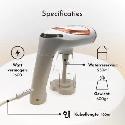 Capsy™ Kledingstomer - Complete Set - Handstomer - Stoom Strijkijzer - 1600 W -Schoonmaakmiddelen 1200x1200 2646