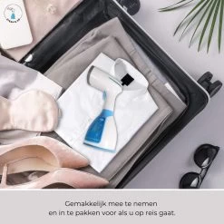 Thuys Handstomer - Stoomapparaat Kleding - Warmt Snel Op - Kledingstomer Voor Kleding, Gordijnen En Vloeren - 2 Gratis Opzetstukken - Blauw - 280 Ml - 1500W -Schoonmaakmiddelen 1200x1200 2649