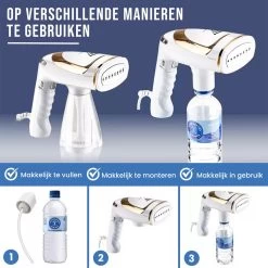 TibaGoods Luxe Kledingstomer - Handstomer - Ontkreuker - Stoomreiniger - Warmt Snel Op - Inclusief 2 Opzetborstels - 1600w - 250ml -Schoonmaakmiddelen 1200x1200 2653