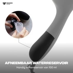 Kledingstomer - Handstomer - Stoomreiniger - Stomer - Luxe Uitvoering - Krachtig En Stijlvol - Inclusief Maatbeker - Snel Opgewarmd (25 Sec) - Geschenkverpakking- 1500W - Merk: Rockerz Home - Kleur: Zwart -Schoonmaakmiddelen 1200x1200 2669