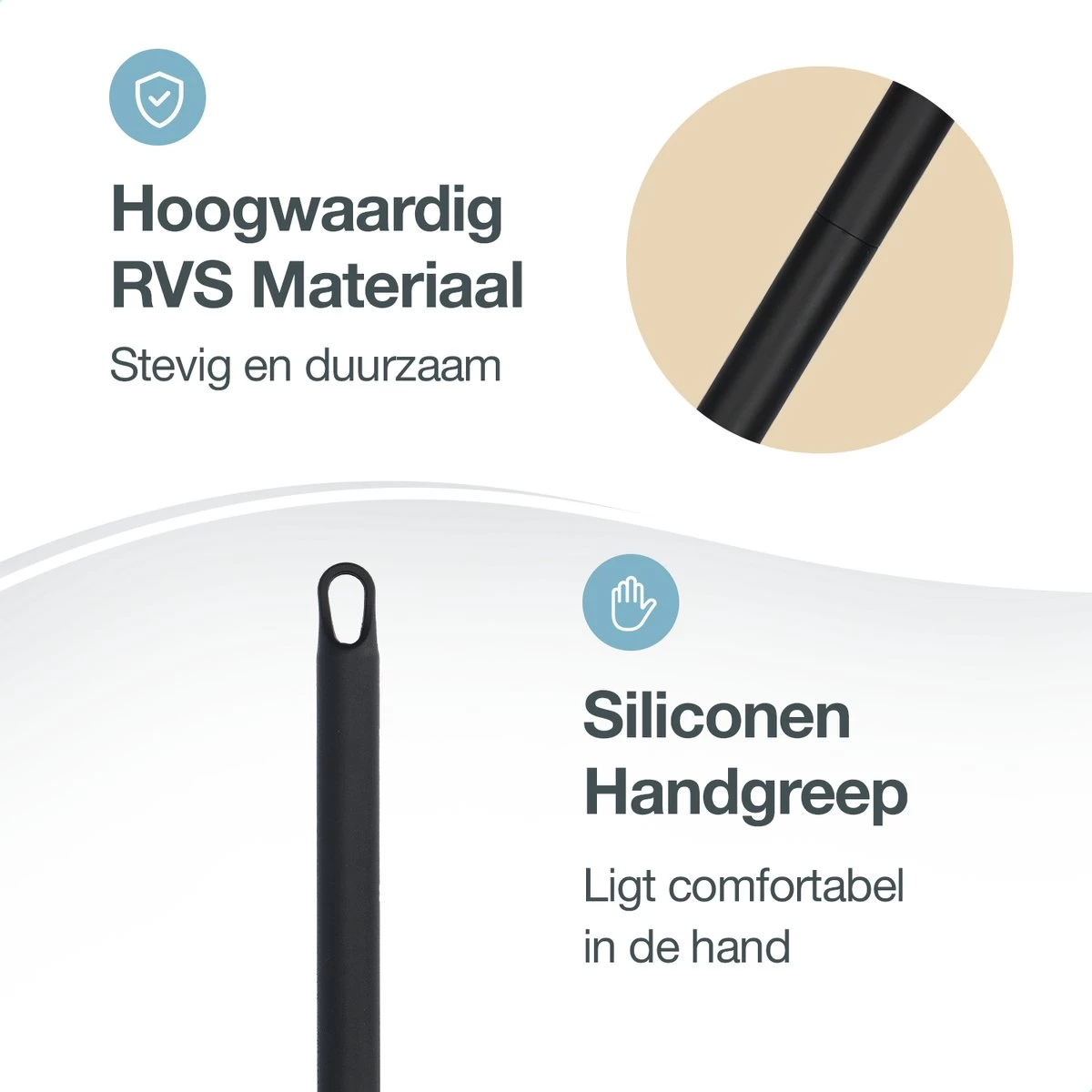 ACE Goods Vloertrekker Met Steel – Vloerwisser Badkamer - Trekker Douche – Raamwisser Verstelbaar – Watertrekker - Incl Ophanghaken 5 ACE Goods Vloertrekker Met Steel – Vloerwisser Badkamer - Trekker Douche – Raamwisser Verstelbaar – Watertrekker - Incl Ophanghaken - Afbeelding 3