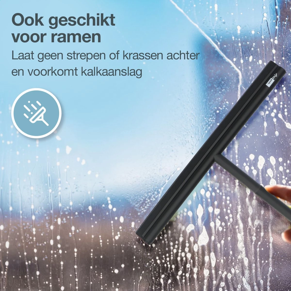 ACE Goods Vloertrekker Met Steel – Vloerwisser Badkamer - Trekker Douche – Raamwisser Verstelbaar – Watertrekker - Incl Ophanghaken 7 ACE Goods Vloertrekker Met Steel – Vloerwisser Badkamer - Trekker Douche – Raamwisser Verstelbaar – Watertrekker - Incl Ophanghaken - Afbeelding 5