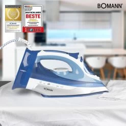 Bomann DB 6006 CB - Stoomstrijkijzer - Draadloos - 2400W - Blauw/Wit 26 Bomann DB 6006 CB - Stoomstrijkijzer - Draadloos - 2400W - Blauw/Wit -Schoonmaakmiddelen 1200x1200 2750