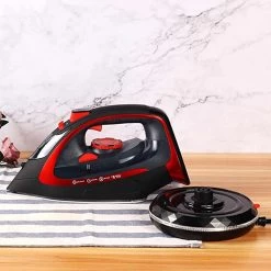 Royalty Line Draadloos Strijkijzer - Krachtig Snoerloos Strijken - Snoerloze Stoomstrijkijzer - Droogstrijkijzer - 2400W - Strijkijzer Met Stoomgenerator - 450ML Watercapaciteit - Rood 22 Royalty Line Draadloos Strijkijzer - Krachtig Snoerloos Strijken - Snoerloze Stoomstrijkijzer - Droogstrijkijzer - 2400W - Strijkijzer Met Stoomgenerator - 450ML Watercapaciteit - Rood -Schoonmaakmiddelen 1200x1200 2792