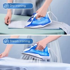 Aigostar Smooth 31RSN - Stoomstrijkijzer - 2400W - Blauw/Wit -Schoonmaakmiddelen 1200x1200 2812