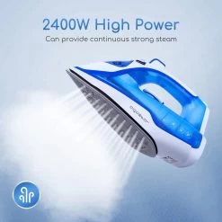 Aigostar Smooth 31RSN - Stoomstrijkijzer - 2400W - Blauw/Wit -Schoonmaakmiddelen 1200x1200 2813
