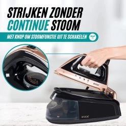 RYER Stoomstrijkijzer Met Stoomgenerator - Iron - Keramische Zoolplaat 19 RYER Stoomstrijkijzer Met Stoomgenerator - Iron - Keramische Zoolplaat -Schoonmaakmiddelen 1200x1200 2845