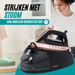 RYER Stoomstrijkijzer Met Stoomgenerator - Iron - Keramische Zoolplaat 21 RYER Stoomstrijkijzer Met Stoomgenerator - Iron - Keramische Zoolplaat -Schoonmaakmiddelen 1200x1200 2847