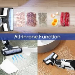 Aigostar 3 In 1 Vloerreiniger - Stofzuiger En Dweilen In 1 - Steelstofzuiger Met Dweilfunctie - Dweilapparaat Draadloos - Whale 33ZDR -Schoonmaakmiddelen 1200x1200 294
