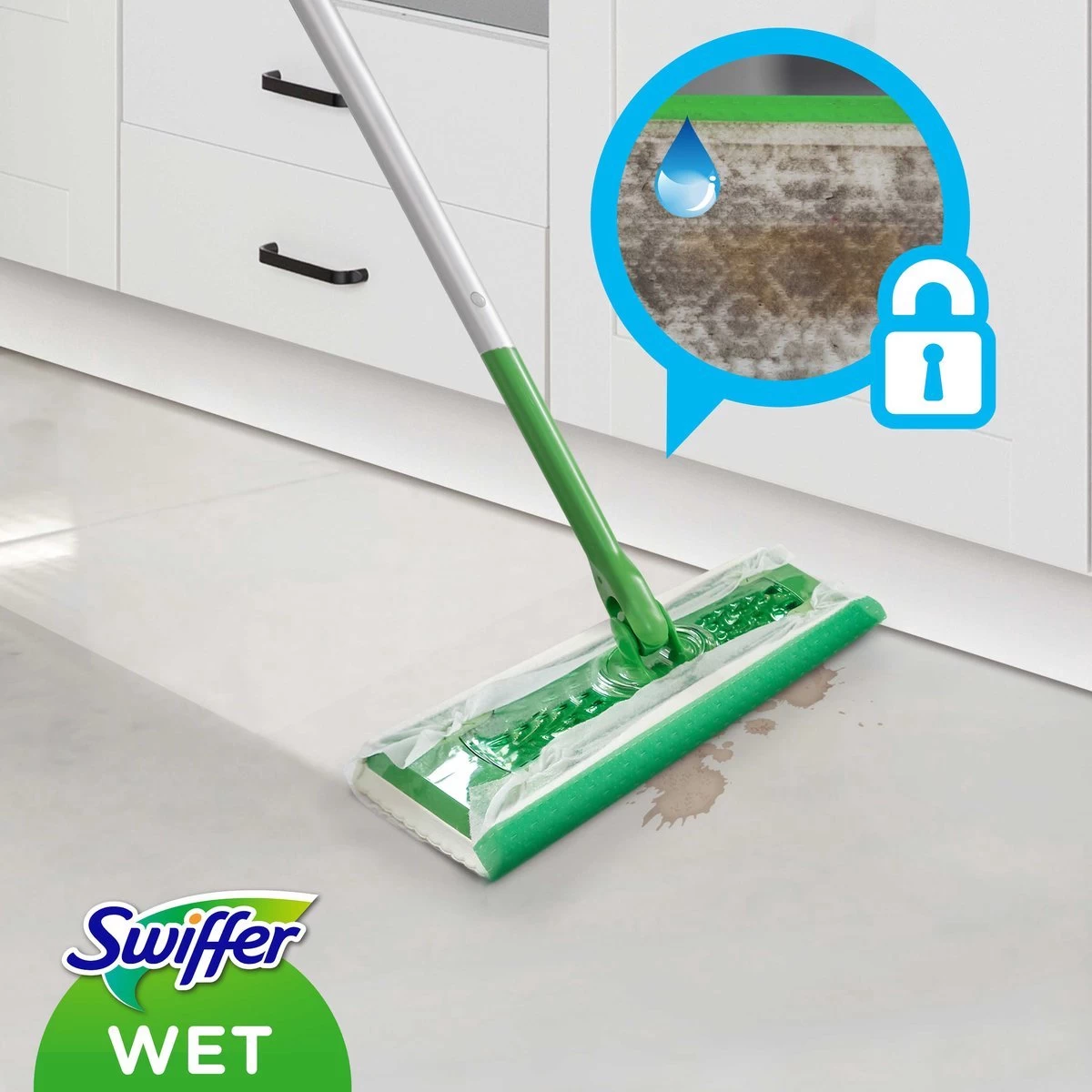 Swiffer Vloerdoekjes Vochtig 24 Doekjes (2x12) 8 Swiffer Vloerdoekjes Vochtig 24 Doekjes (2x12) - Afbeelding 6