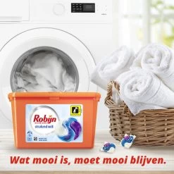 Robijn Wascapsules - 3-in-1 - Stralend Wit - 15 Stuks 15 Robijn Wascapsules - 3-in-1 - Stralend Wit - 15 Stuks -Schoonmaakmiddelen 1200x1200 386