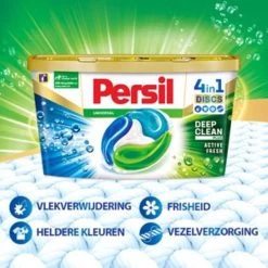 Persil® Persil 4in1 Discs Universal Wascapsules - Wasmiddel Capsules - Voordeelverpakking - 6 X 28 Wasbeurten -Schoonmaakmiddelen 1200x1200 391