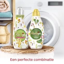 Robijn Klein & Krachtig Wit Floral Morning Vloeibaar Wasmiddel - 8 X 19 Wasbeurten - Voordeelverpakking -Schoonmaakmiddelen 1200x1200 396