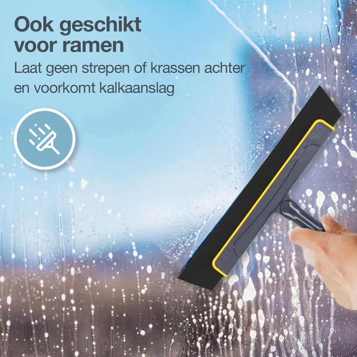 ACE Goods Vloertrekker Met Steel – Vloerwisser Badkamer - Trekker Douche – Raamwisser Verstelbaar – Watertrekker - Incl Ophanghaak 7 ACE Goods Vloertrekker Met Steel – Vloerwisser Badkamer - Trekker Douche – Raamwisser Verstelbaar – Watertrekker - Incl Ophanghaak - Afbeelding 6