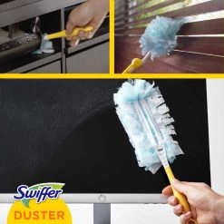Swiffer Duster – Starters Kit – Swiffer Duster Handvat – Navullingen 20 Stuks – Swiffer Duster Navullingen Inclusief Een Swiffer Duster Handvat – Stofmagneet – Stofdoekjes -Schoonmaakmiddelen 1200x1200 40