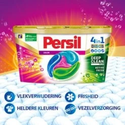 Persil® Persil Discs Color Wascapsules - Wasmiddel Capsules - Voordeelverpakking - 28 Wasbeurten -Schoonmaakmiddelen 1200x1200 405