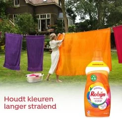 Robijn Klein & Krachtig Classics Color Vloeibaar Wasmiddel - 2 X 34 Wasbeurten - Voordeelverpakking -Schoonmaakmiddelen 1200x1200 462