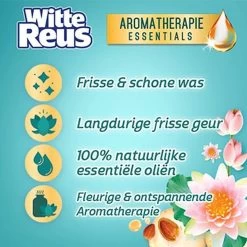 Frisse Reus Power Caps Lotus Amandel Wascapsules - Wasmiddel Capsules - Voordeelverpakking - 8 X 14 Wasbeurten -Schoonmaakmiddelen 1200x1200 624