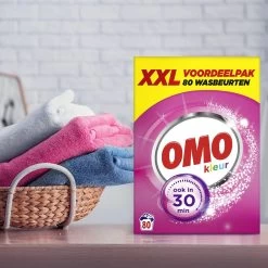 Omo Kleur XXL Waspoeder Voor De Gekleurde Was - 80 Wasbeurten 23 Omo Kleur XXL Waspoeder Voor De Gekleurde Was - 80 Wasbeurten -Schoonmaakmiddelen 1200x1200 641