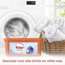 Robijn Stralend Wit Wascapsules - 3 X 29 Wasbeurten - Halfjaarbox 16 Robijn Stralend Wit Wascapsules - 3 X 29 Wasbeurten - Halfjaarbox -Schoonmaakmiddelen 1200x1200 672