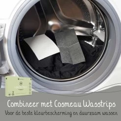 Cosmeau Zwart Donkere Was Color Protect Wasstrips 30 Wasbeurten Wasvellen Sheets Eco Laundry Strips -Schoonmaakmiddelen 1200x1200 816