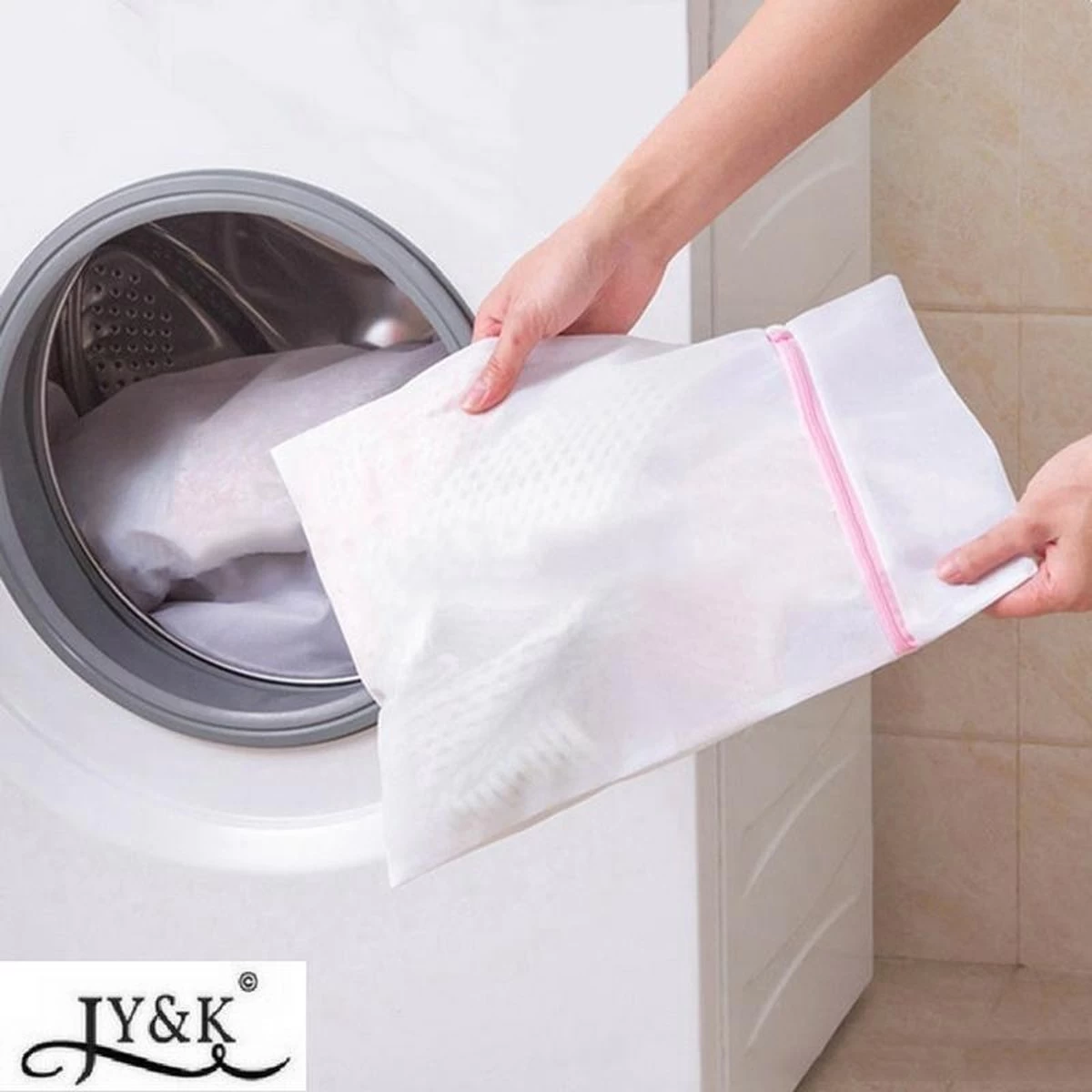 Merkloos Waszak Klein | 30 X 40 Cm | Waszakken | Waszak Met Rits | Waszak Lingerie 3 Merkloos Waszak Klein | 30 X 40 Cm | Waszakken | Waszak Met Rits | Waszak Lingerie