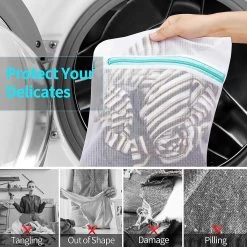 BOTC Waszakken - Wasnetten - Set Van 5 - Bescherm Je Wasgoed En Wasmachine - Transparant 23 BOTC Waszakken - Wasnetten - Set Van 5 - Bescherm Je Wasgoed En Wasmachine - Transparant -Schoonmaakmiddelen 1200x1200 891