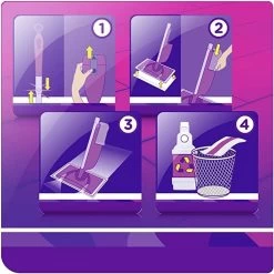 Swiffer WetJet Alles-In-Een Dweilsysteem Navulling- 1,25 L - Reinigingsmiddel En 20 Stuks Reinigingsdoekjes -Schoonmaakmiddelen 1200x1200 93