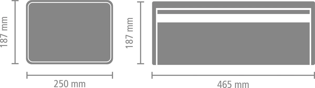 Brabantia Broodtrommel - Met Klepdeksel - Platinum 8 Brabantia Broodtrommel - Met Klepdeksel - Platinum - Afbeelding 6