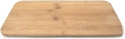 Melamine Broodtrommel Met Bamboe Snijplank | Brood Bewaar Doos Met Hoge Kwaliteit Bamboe Snij Plank | Met Bamboe Deksel, Te Gebruiken Als Brood Snijplank | Afm. 34 X 18 X 14 Cm. | Kleur Brood Trommel: ZWART -Schoonmaakmiddelen 1200x381